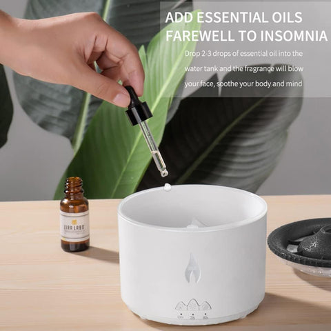 Volcano Humidifier Oil Diffuser | 2 Modes|