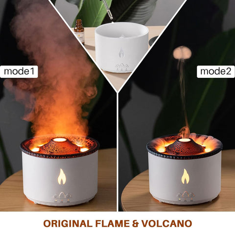 Volcano Humidifier Oil Diffuser | 2 Modes|